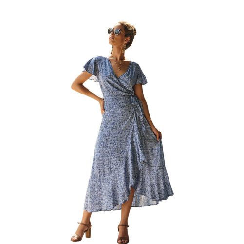 Women Clothing  Summer Printed Dress