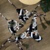 2021 Split Women Printed Swimsuit Swimsuit Sexy Triangle Bikini in Bikinis