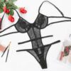 Women Clothing  Sexy Underwear Lace Jumpsuit See-through Dress Spot in Sexy Lingerie
