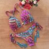 2021 Split Women Printed Swimsuit Swimsuit Sexy Triangle Bikini in Bikinis