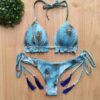 2021 Split Women Printed Swimsuit Swimsuit Sexy Triangle Bikini in Bikinis