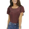 Sollinarry  Women V Neck Sleeveless Lace Tank Top Cute Summer Casual Blouse Shirts in Tops & Tees