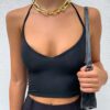 2021 Summer New Strap Sling Sexy Backless Halter Strap Camisole for Women in Tank Tops & Camis