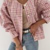 Hot Sale Spring Long Sleeve All-Matching Short Chanel-Style Jacket Coat for Women in Jackets