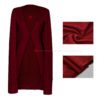 Autumn New Personalized Solid Color Long Large Cape  plus Size Women Suits Coat in Blazers Suits