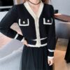 Sweater Women Bottoming Shirt 2021 Spring and Autumn New Loose Outer Wear in Cardigans