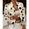 2021 New Fall Women Clothing Zipper Decorations Long Sleeve Cardigan Jacket Women Small Coat in Jackets