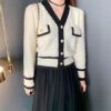 Sweater Women Bottoming Shirt 2021 Spring and Autumn New Loose Outer Wear in Cardigans