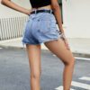 2021 Summer Denim Shorts Eye-Catching Shorts Denim with Belt in Shorts