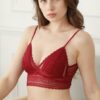 New Hot Bare Back U-Shaped Backless Bra Wireless Thin Sexy Lace Invisible Underwear Bralette in Bras