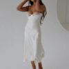 French Luxury Temperament Banquet Socialite Dress  Style Spring New Sexy Strap Backless Low-Cut Long Dress for Women Maxi Dress in Dresses
