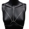 Ornament  Bikini Bra Chain Gothic Body Sexy Personalized Welding Body Cha Necklace in Accessories