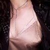 Ornament  Bikini Bra Chain Gothic Body Sexy Personalized Welding Body Cha Necklace in Accessories