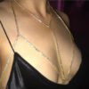 Ornament  Bikini Bra Chain Gothic Body Sexy Personalized Welding Body Cha Necklace in Accessories