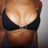 Ornament  Bikini Bra Chain Gothic Body Sexy Personalized Welding Body Cha Necklace in Accessories