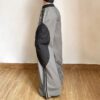 Style Fall Women Clothing Solid Color Loose Street High Waist Contrast Color Straight Wide Leg Pants in Pants