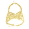 Ornament Sexy Patchwork Halter Bikini Beach Shiny Sexy Handmade Body in Accessories