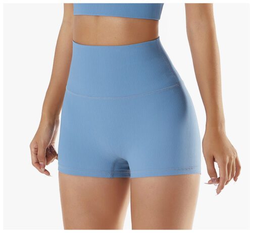 Hip Lifting Nude Yoga Shorts in Sports Shorts
