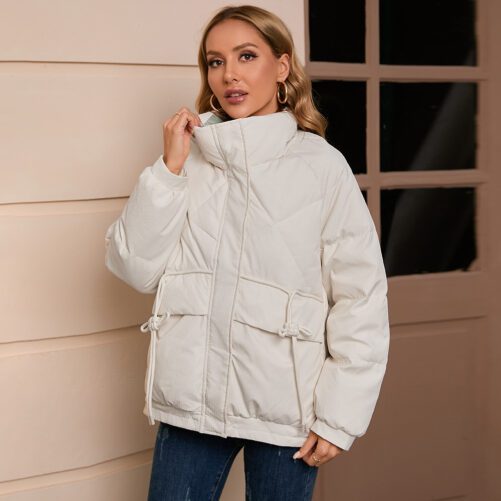 Padded Collared High Quality Coat in Puffer Coats
