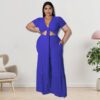 Plus Size Two-Piece Suit Wide-Leg Pants in Plus Size Pant Sets
