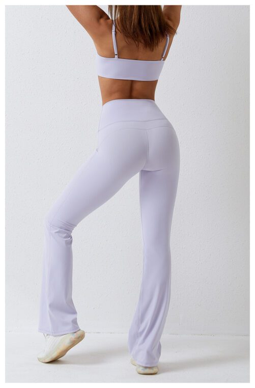 Brushed Tight Dance Wide-Leg Pants in Sports Pants