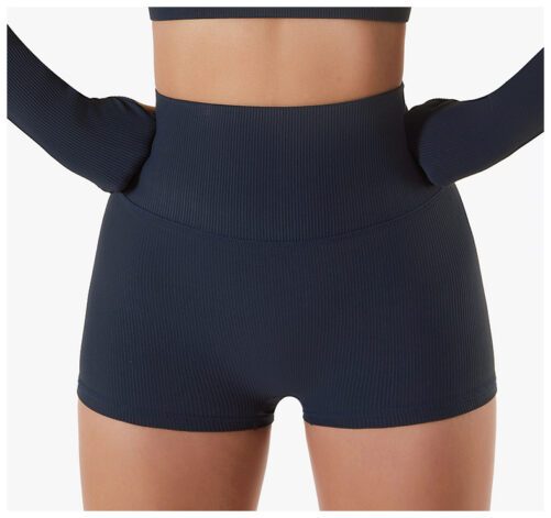 Hip Lifting Nude Yoga Shorts in Sports Shorts