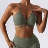 Sexy Nude Yoga Bra Quick-Drying Sports Underwear in Sports Bras