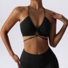 Sexy Nude Yoga Bra Quick-Drying Sports Underwear in Sports Bras