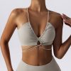 Sexy Nude Yoga Bra Quick-Drying Sports Underwear in Sports Bras