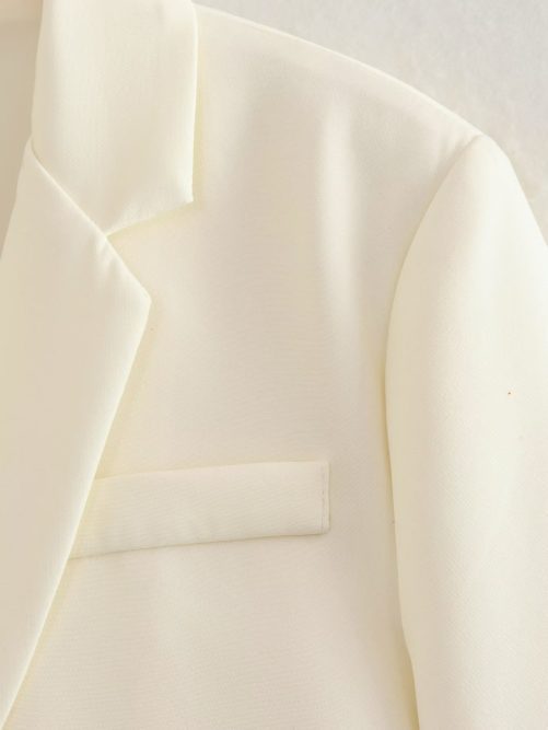 Personality Waist Hollow Out Cutout Out Blazer in Blazers Suits