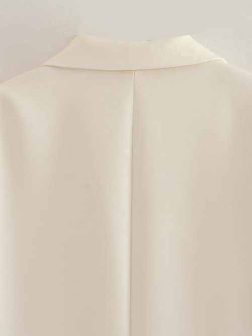 Personality Waist Hollow Out Cutout Out Blazer in Blazers Suits