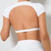 Tight Quick Drying Sports Yoga Beauty Back T-Shirt in Sports Tops