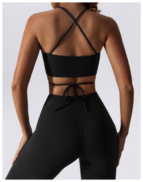 Sexy Nude Yoga Bra Quick-Drying Sports Underwear in Sports Bras