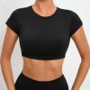 Tight Quick Drying Sports Yoga Beauty Back T-Shirt in Sports Tops