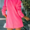 Spring Summer One Button Long Sleeve Candy Color Blazer in Blazers Suits