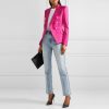 Autumn Winter Small Houndstooth Fashion Short Double Breasted Blazer in Blazers Suits