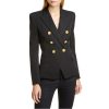 Autumn Winter Small Houndstooth Fashion Short Double Breasted Blazer in Blazers Suits