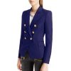 Autumn Winter Small Houndstooth Fashion Short Double Breasted Blazer in Blazers Suits
