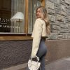 Sexy Small Autumn Winter Casual Short Blazer in Blazers Suits
