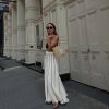 Striped Tassel Knitted Skirt in Skirts