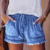 High Waist Slimming Denim Shorts in Shorts