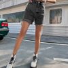 Fashionable Loose Casual Denim  High Waist Shorts in Shorts