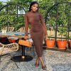 Long Sleeve Street One Step Dress in Dresses