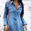 Sexy Denim Dress in Dresses