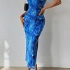 Tube Top Sleeveless Printed Dress in Dresses