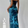 Tube Top Sleeveless Printed Dress in Dresses