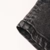 High Waist Irregular Asymmetric Washed Shorts in Shorts