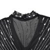 Mesh Drilling Long Dress in Dresses