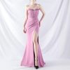 Boning Corset Bead Evening Dress in Dresses