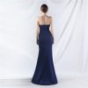 Boning Corset Bead Evening Dress in Dresses
